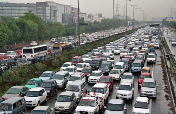 The Bengaluru traffic. 